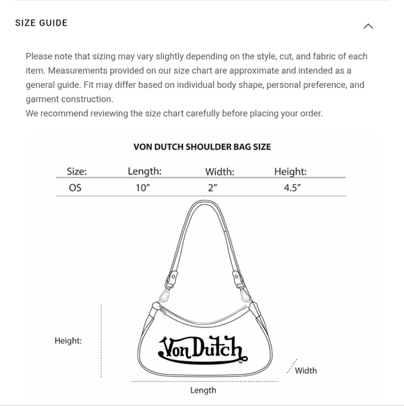 🔥NEW W/Tags Von Dutch Denim/Orange/Purple Logo Shoulder Bag W/ CUTE Mini Wrench - Picture 10 of 10